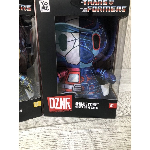 DZNR Optimus Prime Transformers Yume What’s Inside Edition #01 #02 Bumblebee New - Picture 8 of 9